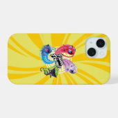 Wonderbaarlijke Kwamis Power Friends iPhone 15 Case (Achterkant horizontaal)