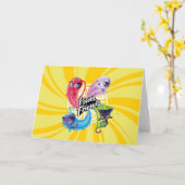 Wonderbaarlijke Kwamis Power Friends Kaart (Gele Bloem)