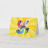 Wonderbaarlijke Kwamis Power Friends Kaart (Voorkant)