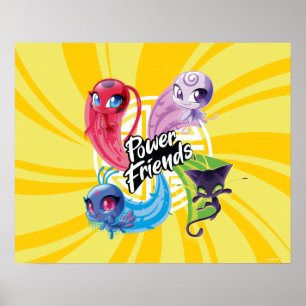 Wonderbaarlijke Kwamis Power Friends Poster