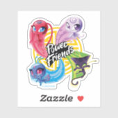 Wonderbaarlijke Kwamis Power Friends Sticker (Vel)