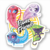 Wonderbaarlijke Kwamis Power Friends Sticker (Voorkant)