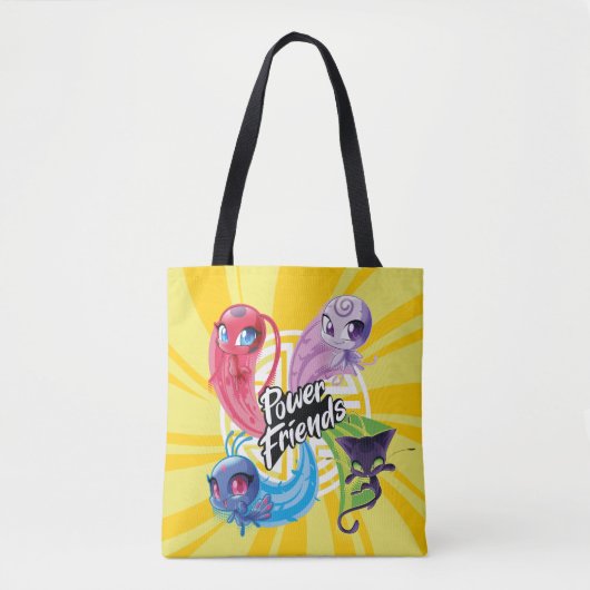 Wonderbaarlijke Kwamis Power Friends Tote Bag (Voorkant)