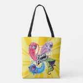 Wonderbaarlijke Kwamis Power Friends Tote Bag (Achterkant)