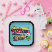 Wonderbaarlijke lieveheersbeestje & Cat Noir besch Papieren Bordje (Feest)