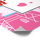 Wonderbaarlijke lieveheersbeestje Cat Noir Chibi V Poster (Hoek)