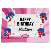 Wonderbaarlijke lieveheersbeestje Chibi verjaardag Groot Cadeauzakje (Voorkant)