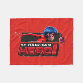 Wonderbaarlijke lieveheersbeestje & Tikki | Wees j Fleece Deken (Voorkant (Horizontaal))