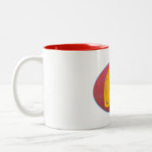 wonderbaarlijke mok van het embleem (Links)