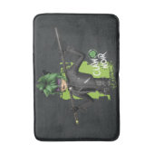 Wonderbaarlijke Omgekeerde Klauw Noir Karakter Gra Badmat (Voorkant Verticaal)