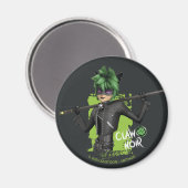 Wonderbaarlijke Omgekeerde Klauw Noir Karakter Gra Magneet (Voorkant / Achterkant)