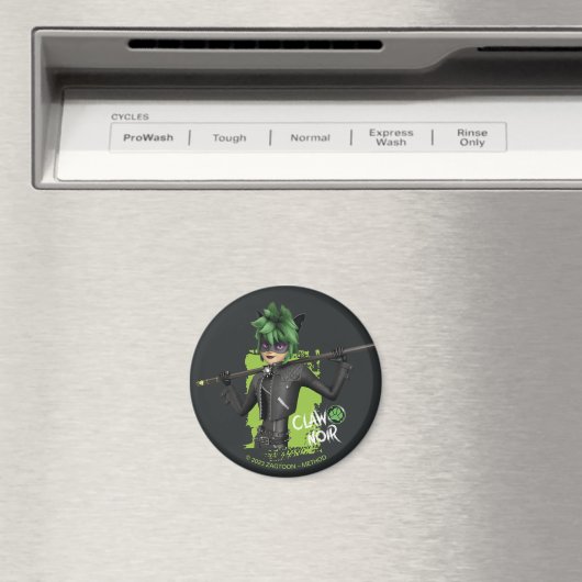 Wonderbaarlijke Omgekeerde Klauw Noir Karakter Gra Magneet (Insitu (Vaatwasser))