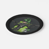 Wonderbaarlijke Omgekeerde Klauw Noir Karakter Gra Papieren Bordje (Gekanteld)