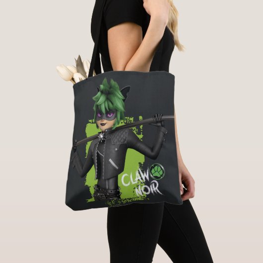 Wonderbaarlijke Omgekeerde Klauw Noir Karakter Gra Tote Bag (Dichtbij)
