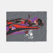 Wonderbaarlijke omgekeerde Shadybug blots aan! Fleece Deken (Voorkant (Horizontaal))