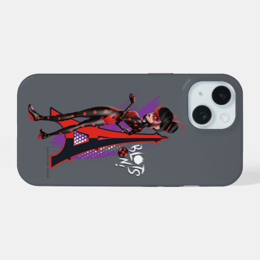 Wonderbaarlijke omgekeerde Shadybug blots aan! iPhone 15 Case (Achterkant horizontaal)