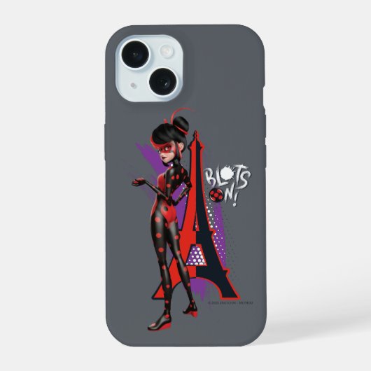 Wonderbaarlijke omgekeerde Shadybug blots aan! iPhone 15 Case (Achterkant)