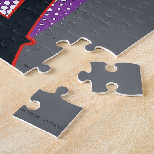 Wonderbaarlijke omgekeerde Shadybug blots aan! Legpuzzel (Zijkant)