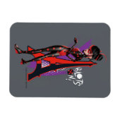 Wonderbaarlijke omgekeerde Shadybug blots aan! Magneet (Horizontaal)