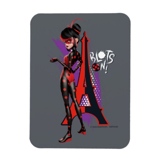 Wonderbaarlijke omgekeerde Shadybug blots aan! Magneet (Verticaal)