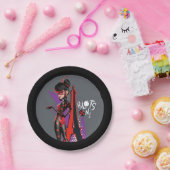 Wonderbaarlijke omgekeerde Shadybug blots aan! Papieren Bordje (Feest)