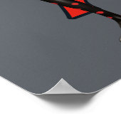 Wonderbaarlijke omgekeerde Shadybug blots aan! Poster (Hoek)