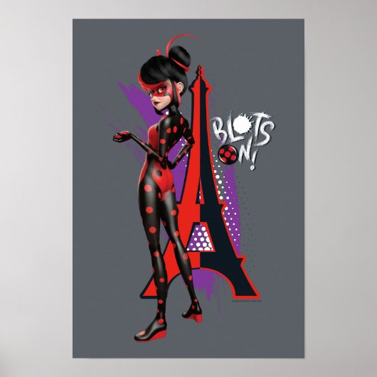 Wonderbaarlijke omgekeerde Shadybug blots aan! Poster (Voorkant)