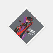 Wonderbaarlijke omgekeerde Shadybug blots aan! Servet (Hoek)