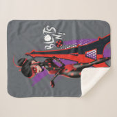 Wonderbaarlijke omgekeerde Shadybug blots aan! Sherpa Deken (Voorkant (horizontaal))