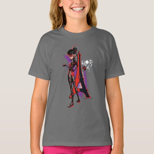 Wonderbaarlijke omgekeerde Shadybug blots aan! T-shirt (Voorkant)