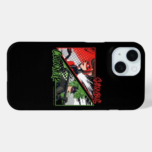Wonderbaarlijke omgekeerde Shadybug & Claw Noir Case-Mate iPhone Case (Achterkant (horizontaal))