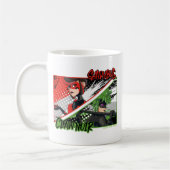 Wonderbaarlijke omgekeerde Shadybug & Claw Noir Koffiemok (Links)