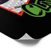 Wonderbaarlijke omgekeerde Shadybug & Claw Noir Poster (Hoek)