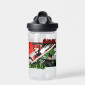 Wonderbaarlijke omgekeerde Shadybug & Claw Noir Waterfles (Voorkant)