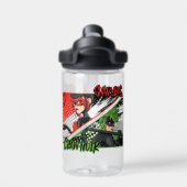 Wonderbaarlijke omgekeerde Shadybug & Claw Noir Waterfles (Achterkant)