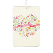 Wonderbare mum floral hart aangepaste verfrisser (Achterkant)