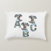 Wonderen ABC Dalmatische Baby kussen (Achterkant)