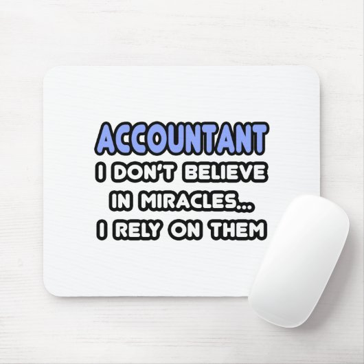 Wonderen en Accountants Muismat (Met muis)