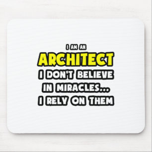 Wonderen en architecten... grappig muismat