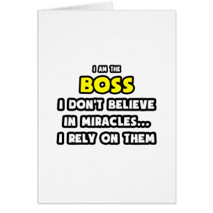 Wonderen en bazen ... grappig