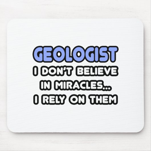 Wonderen en geologen muismat (Voorkant)