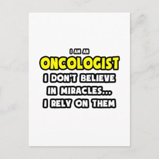 Wonderen en oncologen... grappig briefkaart