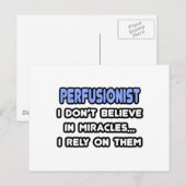 Wonderen en perfusionisten briefkaart (Voorkant / Achterkant)