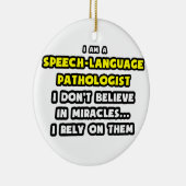 Wonderen en spraaktaalpathologen keramisch ornament (Rechts)