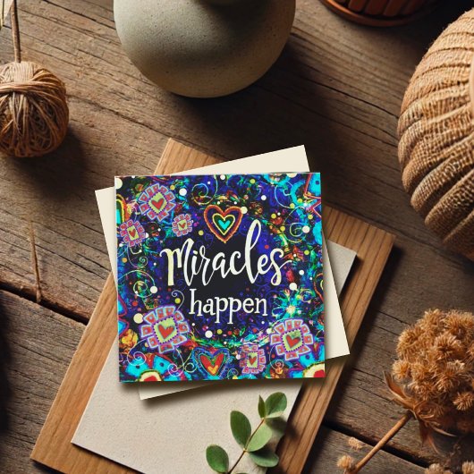 wonderen gebeuren geloof blauw  Inspirerend