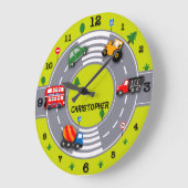 Wonderen uit de kindertijd. Wegverkeer, auto's en  Grote Klok (Hoek)