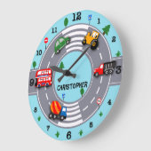 Wonderen uit de kindertijd. Wegverkeer, auto's en  Grote Klok (Hoek)