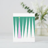 Wonderen van de kerstboom voor de seizoenen feestdagenkaart (Staand voorkant)