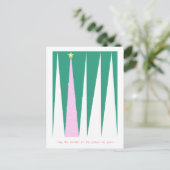 Wonderen van de kerstboom voor de seizoenen feestdagenkaart (Staand voorkant)