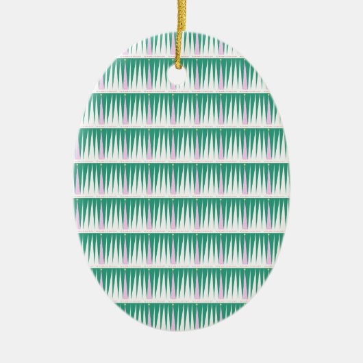 Wonderen van de kerstboom voor de seizoenen keramisch ornament (Voorkant)